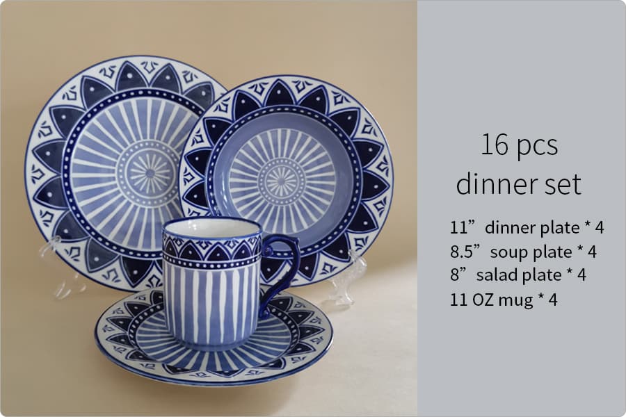 16-piece dinner set