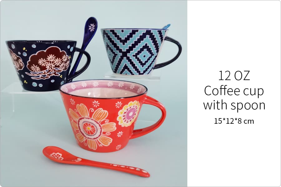 Coffee cup with spoon
